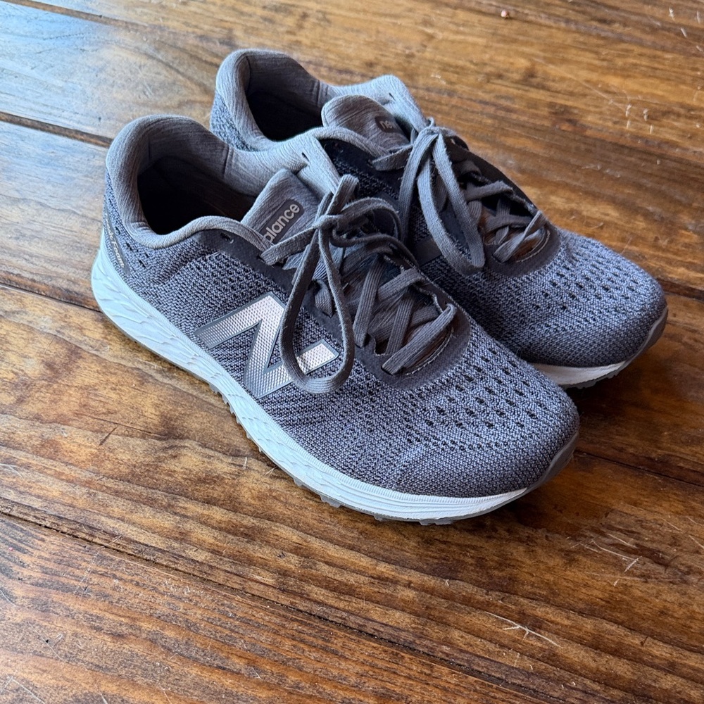 New Balance Charcoal Athletic Sneakers Fresh Foam